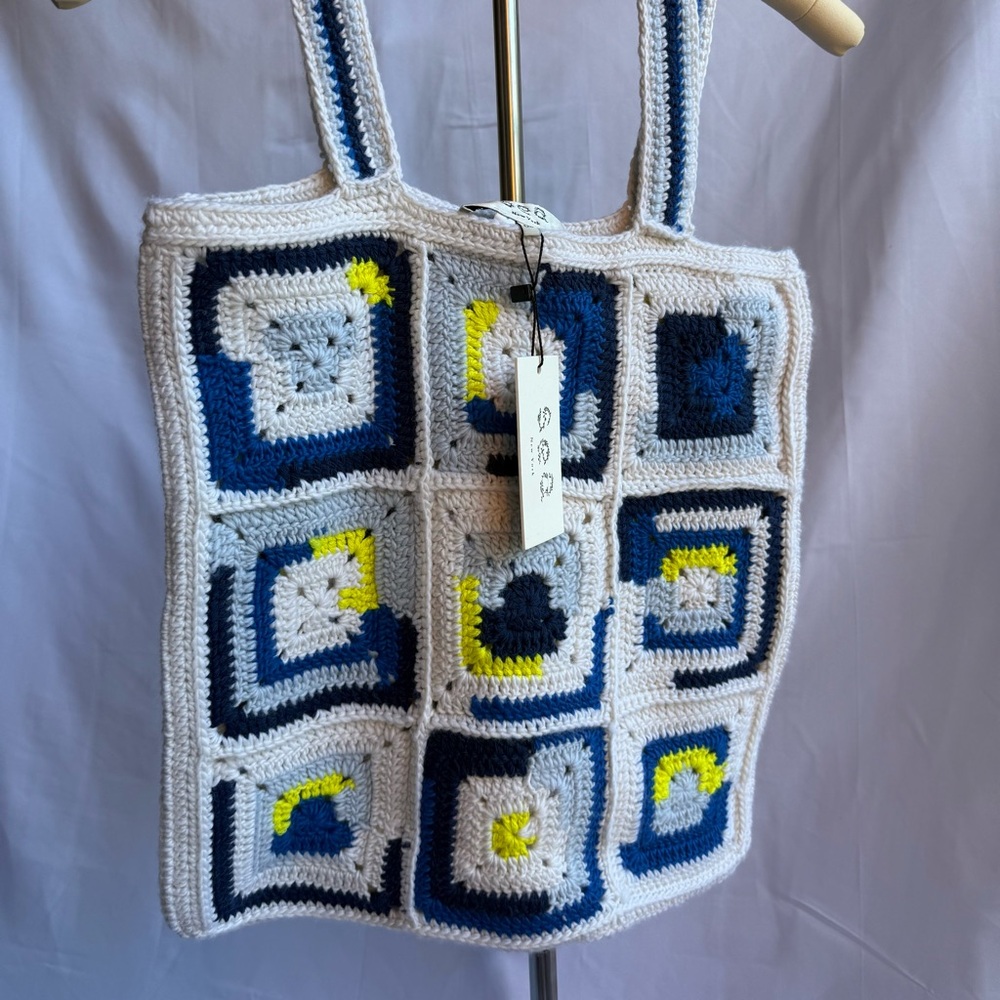 SEA New York Hayden Crochet Square Tote – NWT rare find